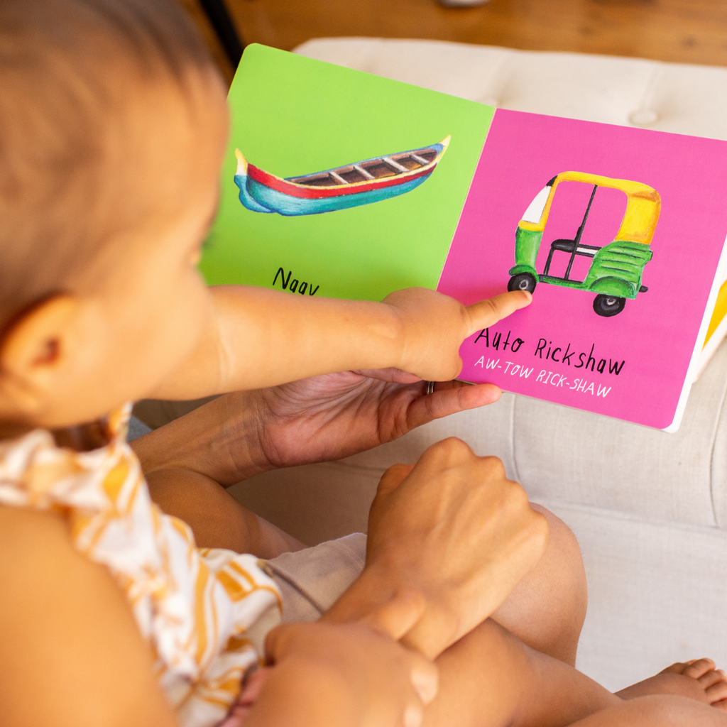 My First Hindi Words! Board Book Gift Set